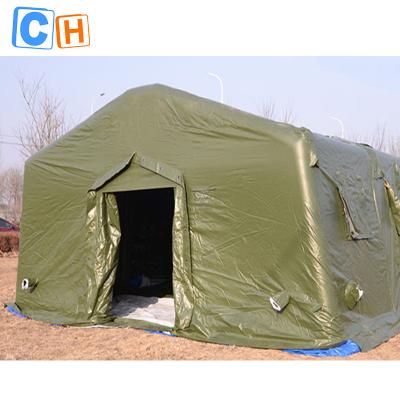 China Huge space army inflatable camping tent army military inflatable tents for sale