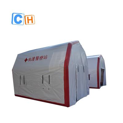 China Emergency Military Portable Isolation Inflatable Shelters Mobile Hospital Inflatable Medical Tent for sale