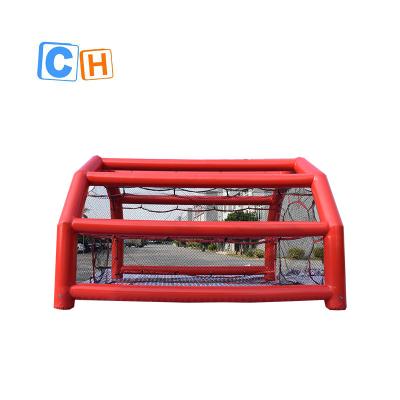 China Customized Water Polo Goal Inflatable Inflatable Soccer Goal Inflatable Goal Post for sale