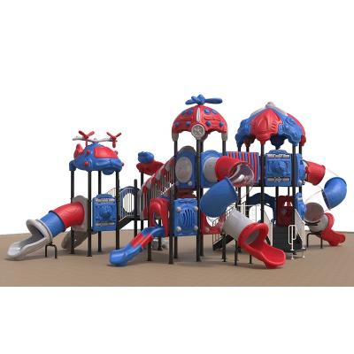 China Large Series Children's Park Slide Plastic Outdoor Plastic Swing Combination Theme Indoor Playground For Resort Park for sale