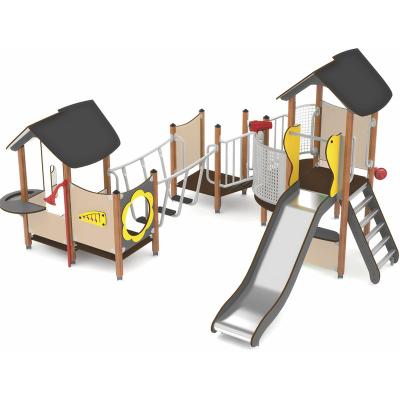 China Eco-friengly PE Outdoor Playground Equipment Kids Playground Toddler Outdoor Game Great Outdoors For Playground for sale