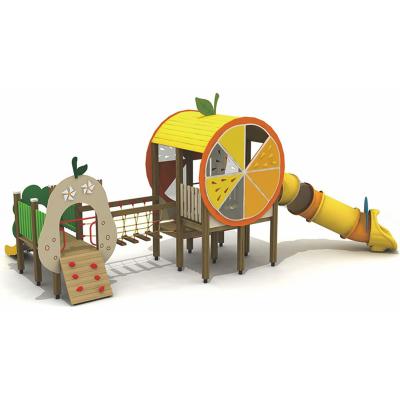 China Eco-friengly Safety Popular School Village Good Quality Classic Outdoor Plastic Playground Kids Riding Playsets for sale