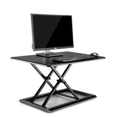 China Adjustable Sit Stand Table Convert Laptop Wooden Office Desk From Adjustable (Height) Workstation To Standing Desk for sale