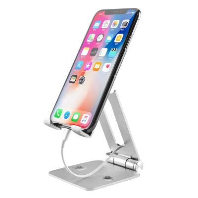 China All Brand Phone/Tablet Aluminum Alloy Metal Stand Customized Portable Mobile Phone Stand Holder for sale