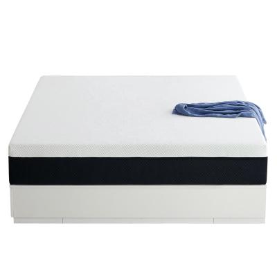 China Foldable King Size Mattresses 12 Inch Mattress In Box Fabric High Quality Knitted Gel Memory Foam Mattress for sale