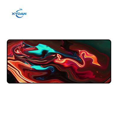 China Stock Logotipo de sublimación personalizado XL XXL Grandes teclados de computadora Placas de escritorio líquidas Deskmats Ratón de goma Tapón de juego Pad de escritorio Pad de juego Mousepad en venta