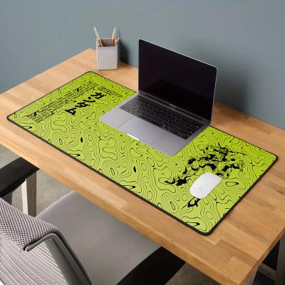 China OEM Custom Logo Design Gaming Mouse Pad Mat XXL XL Large Black Rubber Square Rectangular for sale