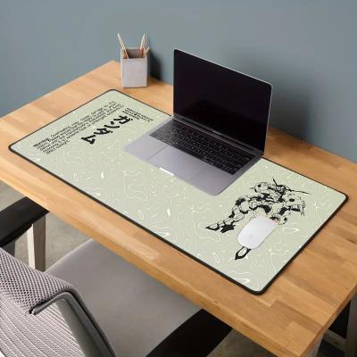 Cina Tastiera a base di gomma antiscivolo Tastiera antiscivolo in stile cartone animato Mouse Mat 31,5 