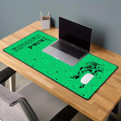 China Office Custom Sublimation Logo XL XXL Large Computer Keyboard Anime Deskpads Deskmats for sale