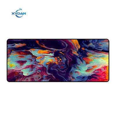 China Materail Natural Rubber fabric Gaming 400x900 Desk Mats for Game Players for sale