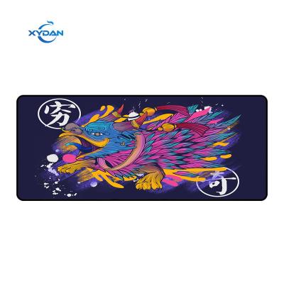 China Custom Business Office Gaming Mouse Pad with Extended Size and Stitched Edge Design for sale