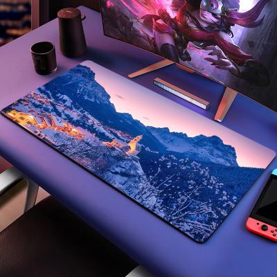 China Large Gaming Anime Cartoon Mouse Pad with Custom Logo and Wireless Charging Option for sale