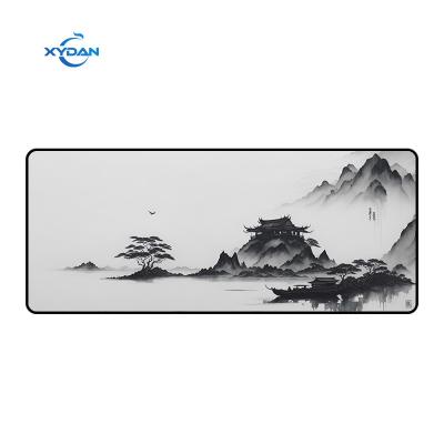 China Table Game Large Size 900*400*4mm Waterproof Custom Logo Sublimation Mat Extended Gaming Mouse Pads for sale