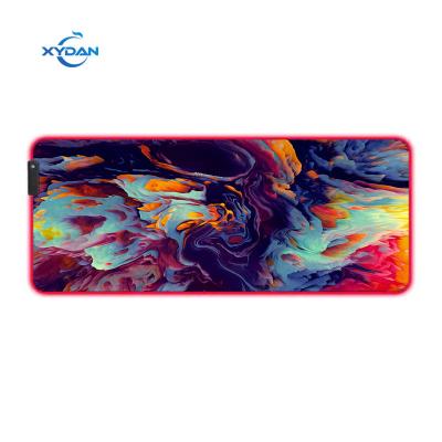 China Extended Blank Rubber Gamer Large RGB Mouse Pad for Comfortable Custom Gaming Experience for sale