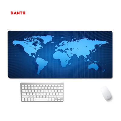 China 2-5mm Thickness Dantu Desk Mat Non-Slip Mouse Pad for Customized XXL Gaming World Map for sale