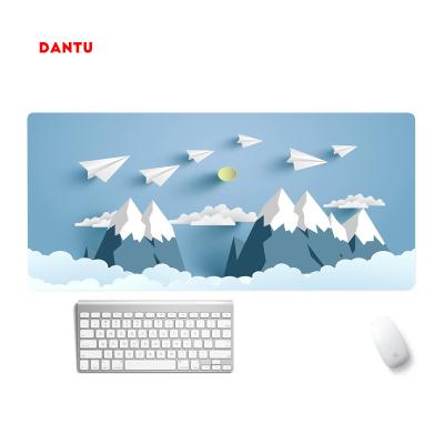 China DANTU Personalized Desk Pad for Office Non Slip Sublimation Print Big XXL Mouse Pad for sale