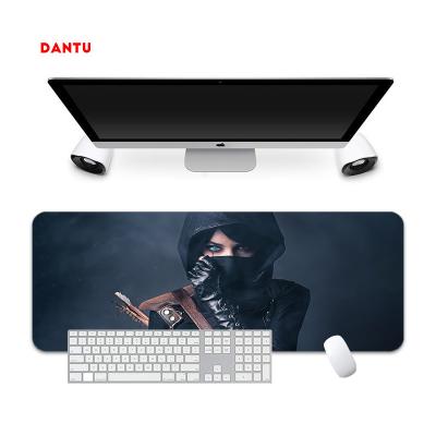 China Private Mold Super Fine Surface Gaming Mouse Pad for Fast Speed Sliding AK Gun Laptop for sale