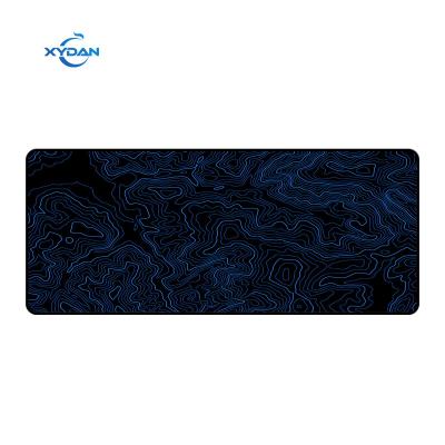 China Custom Mouse Pad With Lock Edge and Lines Design for Gaming 100% Eco-friendly Material for sale