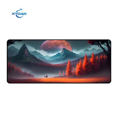 China Custom Gaming Mouse Mat HEATED Material Mouse Pad For Keyboard And Mouse Nonslip Design for sale