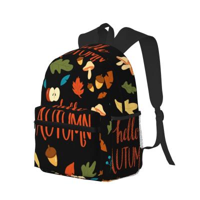 China DTG Printed Oem Backpack With Water-Resistant Metallic Fabric for Custom Cheerleading for sale