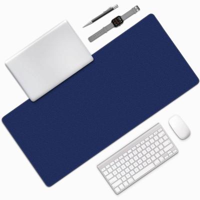 China Computeraccessoires XXL Rubber Base Desk Mat met gehechte randen Keyboard Mouse Mat Desk Pad Te koop