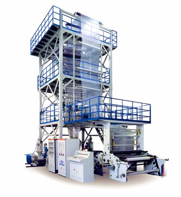 China Film Blowing Machine Polyethylene Plastic Coextrusion 3 Layers Film Greenhouse ABC for sale