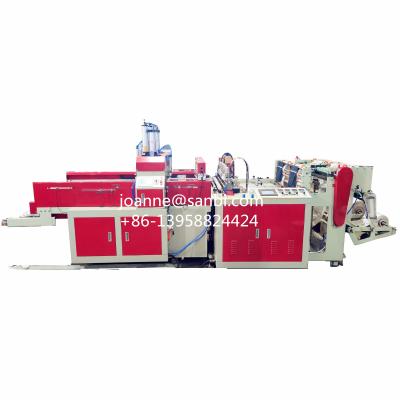 China Garment Shops High Speed ​​Full Automatic Biodegradable Plastic Shopping Bag Making Machine for sale