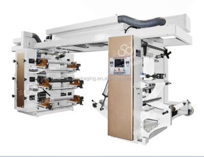 China Bill Printer High Speed ​​Flexo Printing Machine For Plastic Film for sale