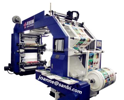 China Hotels High Speed ​​Plastic Flexo Printing Machine for sale