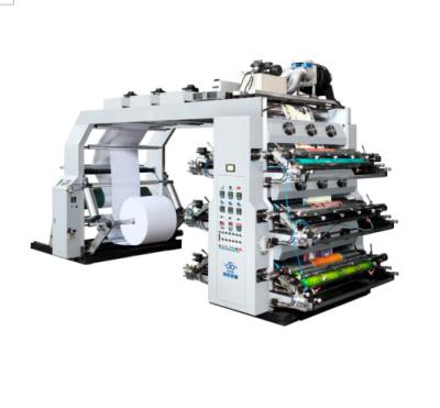 China Paper Printer High Speed ​​Flexo Printing Machine For 6 Colors for sale