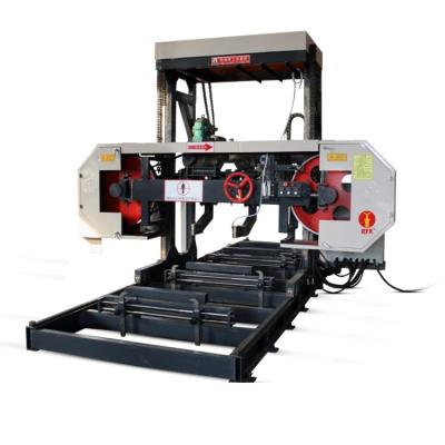 China Horizontal Portable Wood Sawmill Band Saw / Wood Working Band Sawmill / Log Cutting Machine for sale