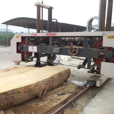 China Horizontal Horizontal Log Strip Saw Wood Hand Cutting Machine Price for sale