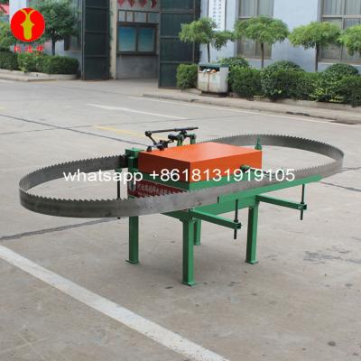 China Building Material Shops Automatic Band Saw Blade Teeth Tightening Machine For Sawmill for sale