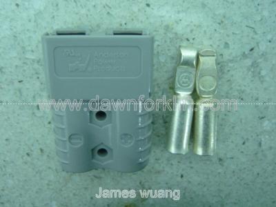 China Original Gray 6800G1 Anderson SB120A 600V Power Connector With #2 AWG Contacts for sale