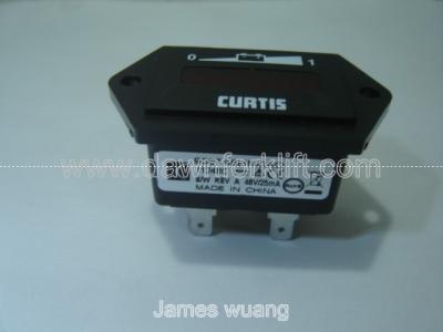 China Curtis 906T48HNDAO 48V Battery Indicator Gauge Hour Meter For forklift stacker pallet for sale