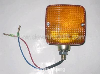 China Diesel Forklift Turn Light & Side Light Assembly/Working Light With 2pcs BA15S Lamp Bulb for sale