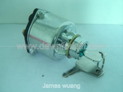 China Dual Circult Cast Aluminum Ignition Switch/Key Switch With 6 Terminals & 3 Position for sale