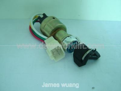 China Forklift Key Switch 4 Wire 3 Position Metal Ignition Switch/Key Switch,On/Off Lock Switch  for sale