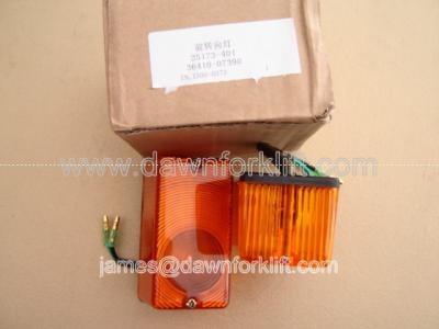 China Nichiyu Forklift Turn Light Assembly/Working Light With  BAY15D Lamp Bulb 36410-07390 for sale