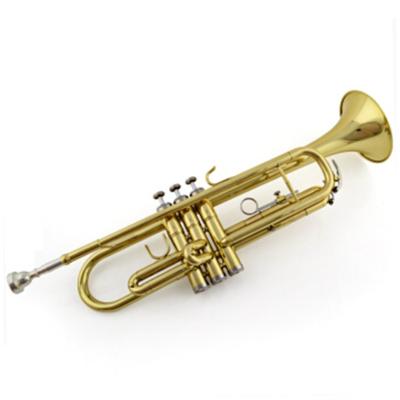 China Nickel Plated High Quality Brass Trumpet For Student Beginner Trumpet Perfect Musical Instrument for sale