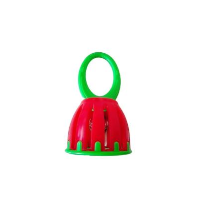 China Toy Wholesale Hand Bell Plastic Shaker For Kids Educational Percussion musical toys made in China for sale