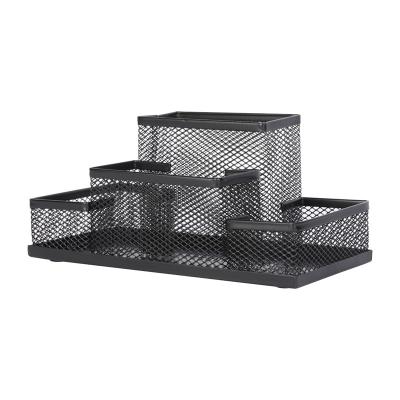 China Modern Stylish Exquisitely Made Metal Mesh Office Storage Box School Storage Box for sale