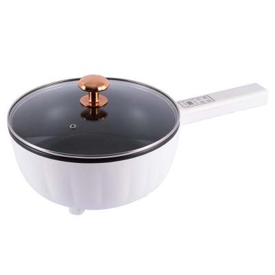 China Household Factory Round Electric Pans Multifunctional Portable Electric Frying Pan for sale