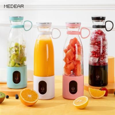 China New Design Portable Rechargable Portable Blender Bottle Electric Mini Portable Juicer Usb Fruit Juicer Cup for sale