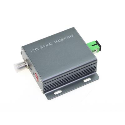 China High Quality Professional Low Noise Coefficient Design Fiber CATV Small Strain CAG FTTH Active Optical Optical Transmitter For Satellite Signal for sale