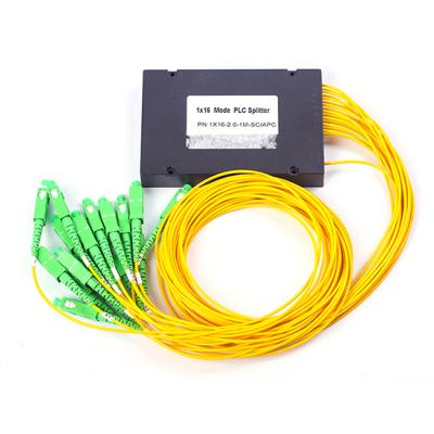 China Favorable Compact Design Low Insertion Loss Professional Fiber Optic Circuit Price PLC Fiber Optic Splitter for sale