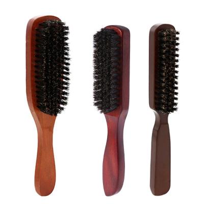 China Hot Selling Yaeshii Private Label Boar Bristle Shaving Brush Hair Sweep Wooden Handle Beard Brush For Women for sale