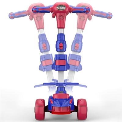 China High Quality Fashionable Adjustable Height Handlebar With Basket Toy Scooter For Mini Kick Scooter Children Kids Kick Scooter for sale