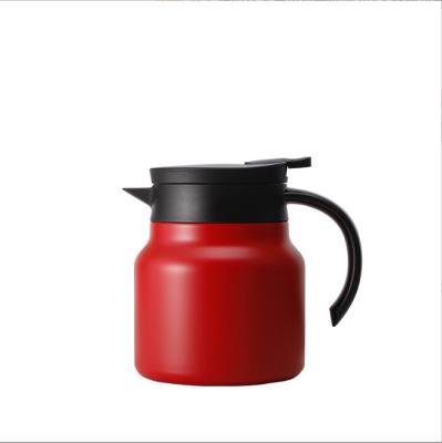 China WITH LID 304 Stainless Steel Vacuum Thermos European Style Insulated Roman Style Coffee Pot Household Thermos Pot for sale