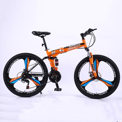 China Suspension bycicle folding bicycle/folding bike mountain bike/steel folding bike 26inch for sale